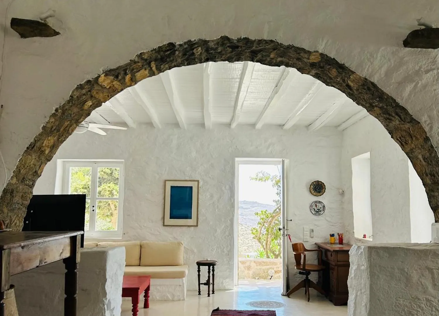 Stone Built Villa Ferretti Plintri Grécia